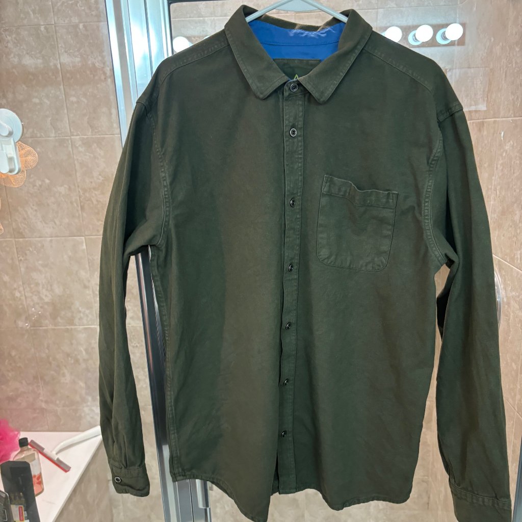 Prana Long Sleeve Flannel Shirt